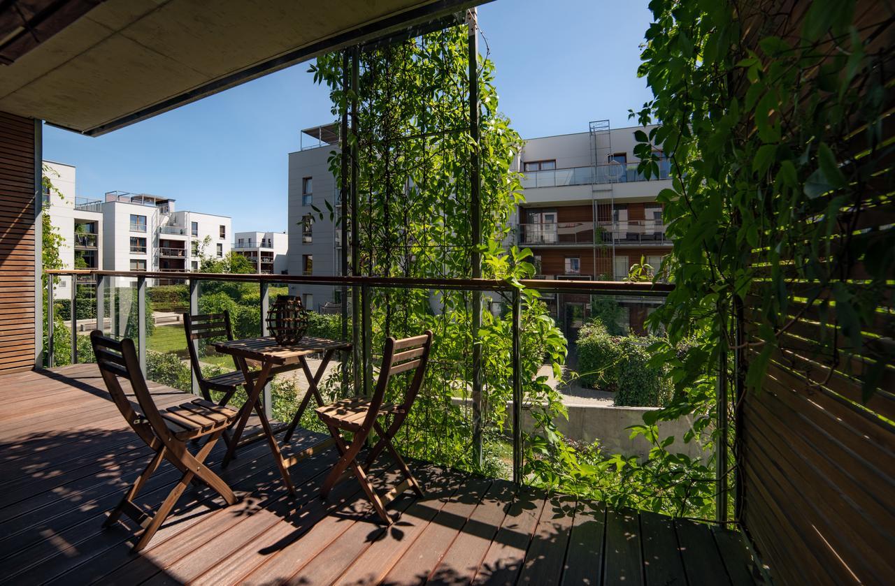 Apartament W Gdansku Brzeznie ,Blisko Plazy ,Darmowe Miejsce Parkingowe ,Taras Екстериор снимка