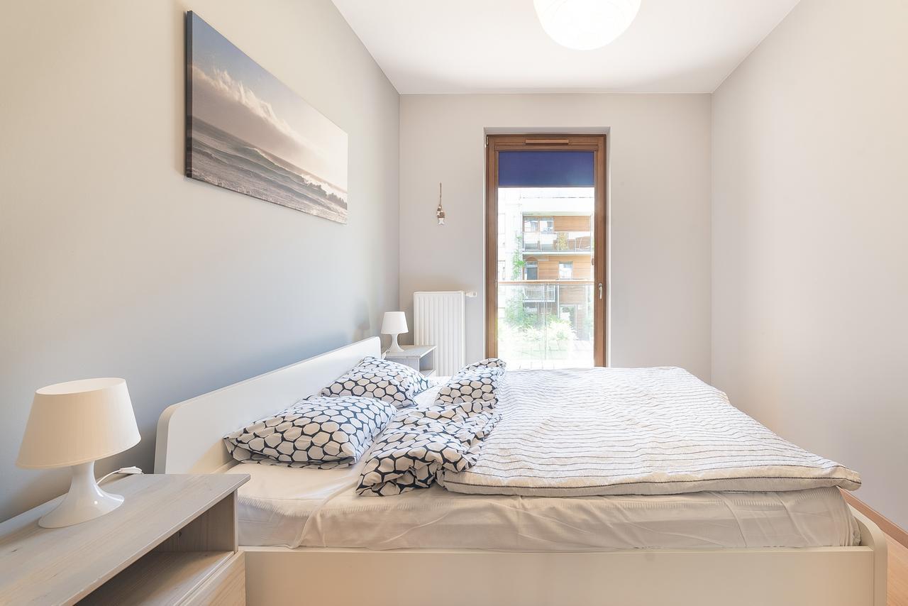 Apartament W Gdansku Brzeznie ,Blisko Plazy ,Darmowe Miejsce Parkingowe ,Taras Екстериор снимка